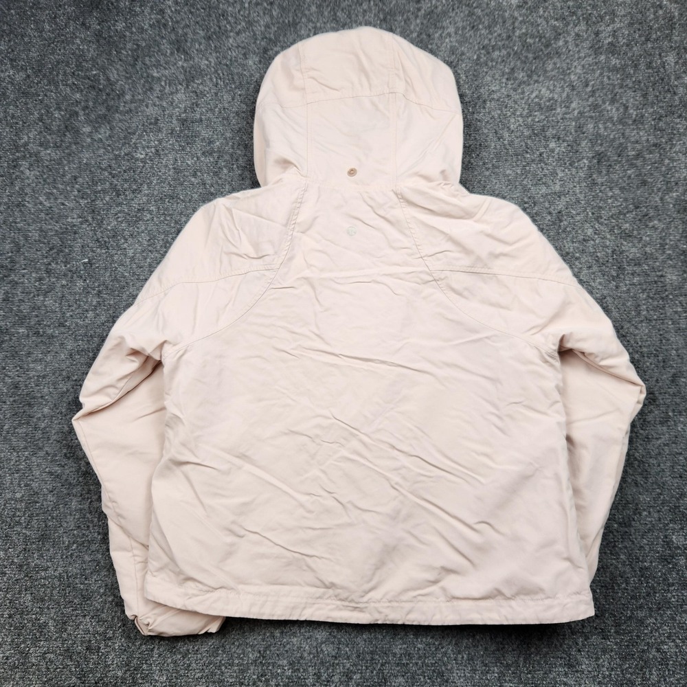 Lululemon Always Effortless Jacket Womens 8 Pink Hooded Windbreaker Zip Light - Picture 6 of 10